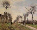 Road to Louveciennes 1870 - Camille Pissarro