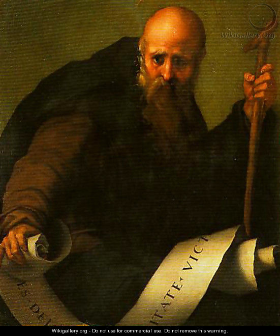 St Anthony Abbot - (Jacopo Carucci) Pontormo