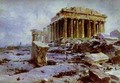 The Parthenon Temple Of Athena Pallas - Vasily Polenov