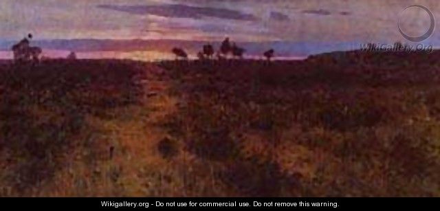 Sunset 1890s - Vasily Polenov