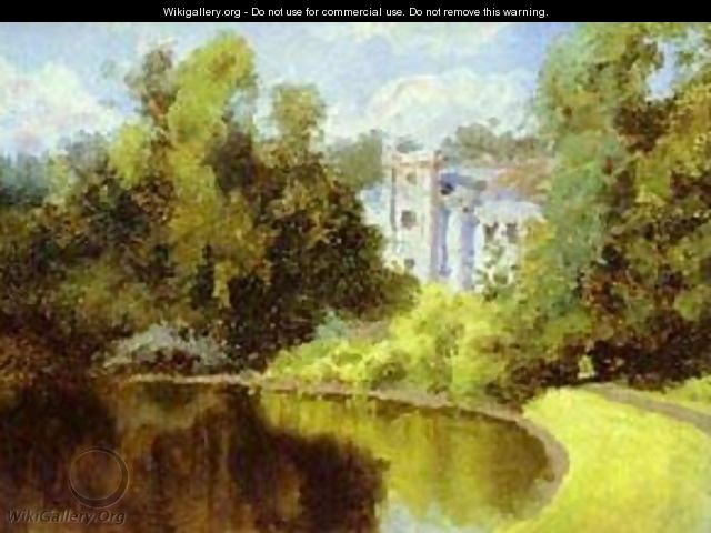 Pond In The Park Olshanka 1877 - Vasily Polenov