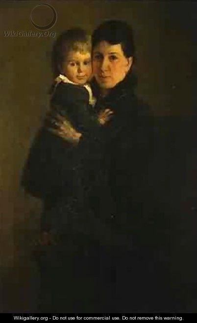 Portrait Of Ivan Zabela 1871 - Nikolai Nikolaevich Ge (Gay)