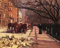 Beacon Street Boston 1884 - Sanford Robinson Gifford