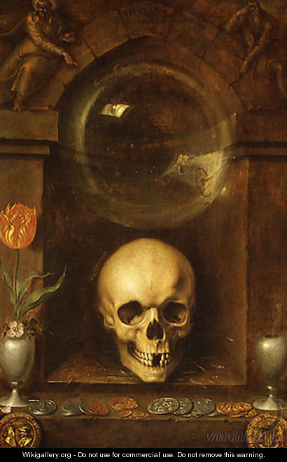 Vanitas Still Life 1603 - Jacob de II Gheyn