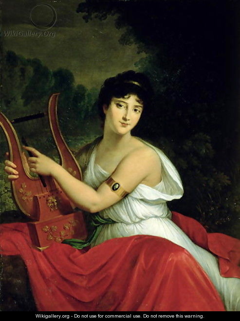 Portrait of Madame de la Pleigne - Baron Francois Gerard