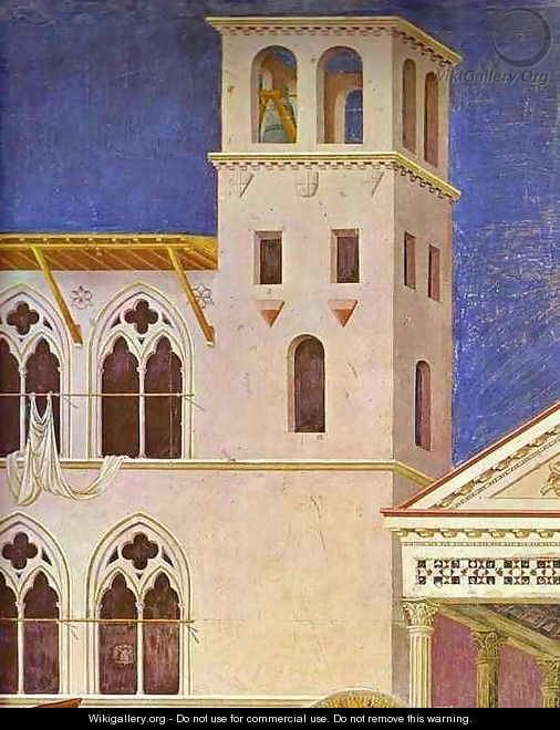Homage Of A Simple Man Detail 1 1295-1300 - Giotto Di Bondone