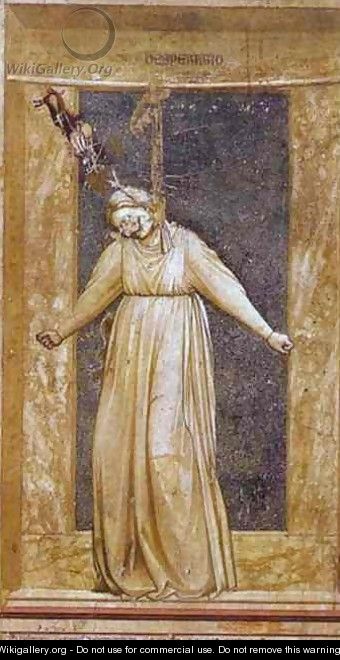 Despair 1302-1305 - Giotto Di Bondone