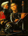 Portrait of a Man in Armor with His Page - Giorgio da Castelfranco Veneto (See: Giorgione)