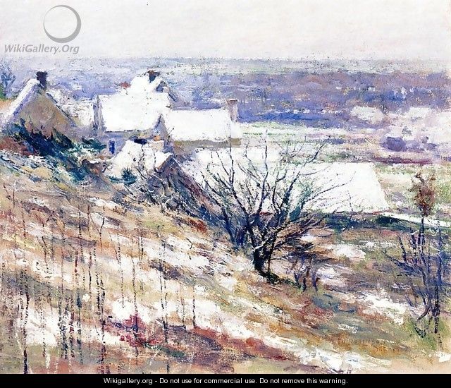 Winter Landscape 1889 - Sanford Robinson Gifford