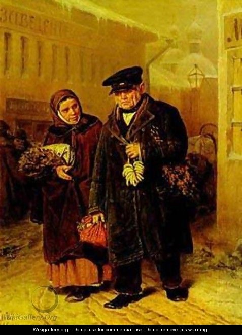 Lent Monday 1866 - Vasily Perov