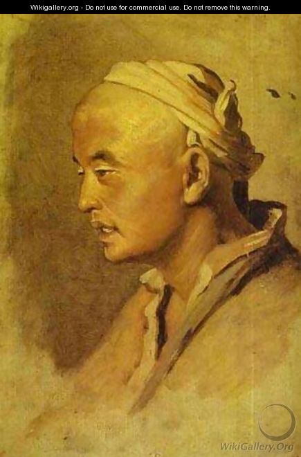 Head Of A Kirghiz - Vasily Perov