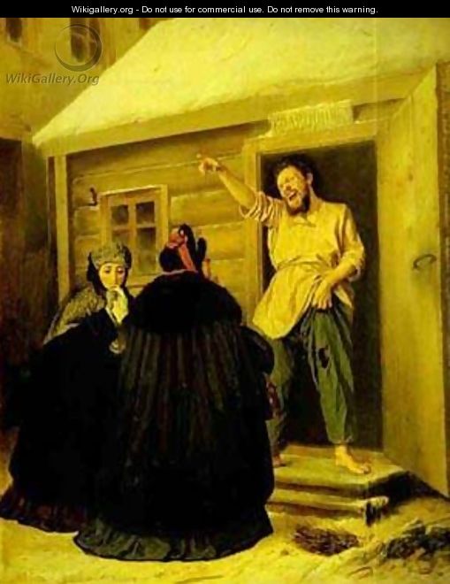 Caretaker Letting An Apartment To A Lady 1865 - Vasily Perov