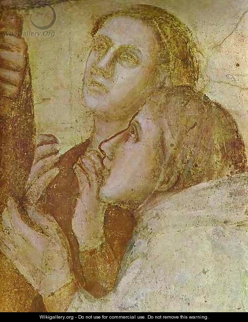 The Resurrection Of Drusiane Detail 2 1320s - Giotto Di Bondone