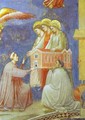 The Last Judgement Detail (Enrico Scrovegni Presents The Model Of The Church To The Virgin Mary) 1304-1306 - Giotto Di Bondone