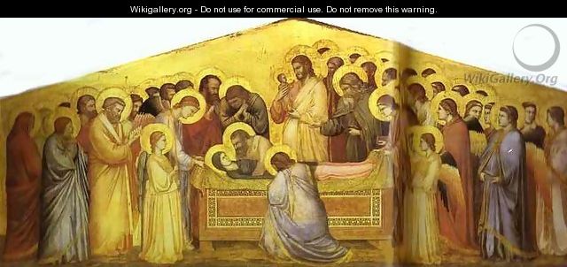 The Death Of The Virgin 1310 - Giotto Di Bondone