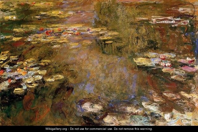 The Water-Lily Pond4 1917-1919 - Claude Oscar Monet