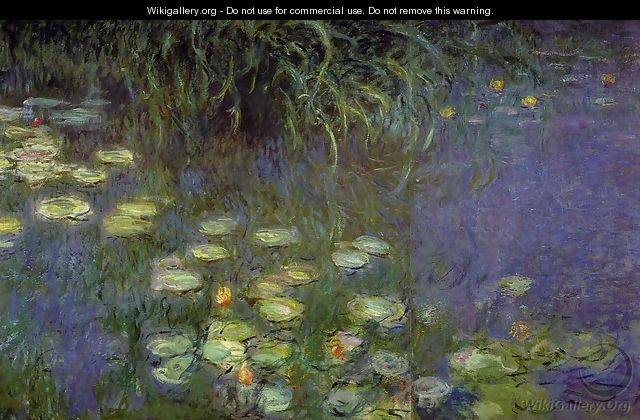 Morning (left detail) 1920-1926 - Claude Oscar Monet