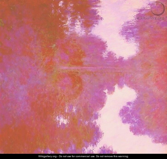 Misty morning on the seine mauve 1892 - Claude Oscar Monet