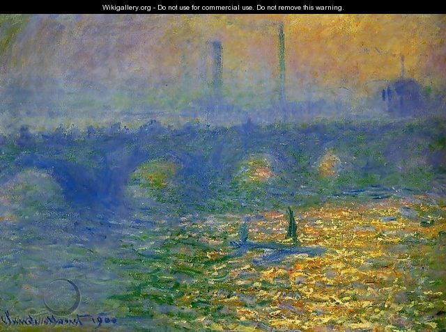 Waterloo Bridge London 1900 - Claude Oscar Monet