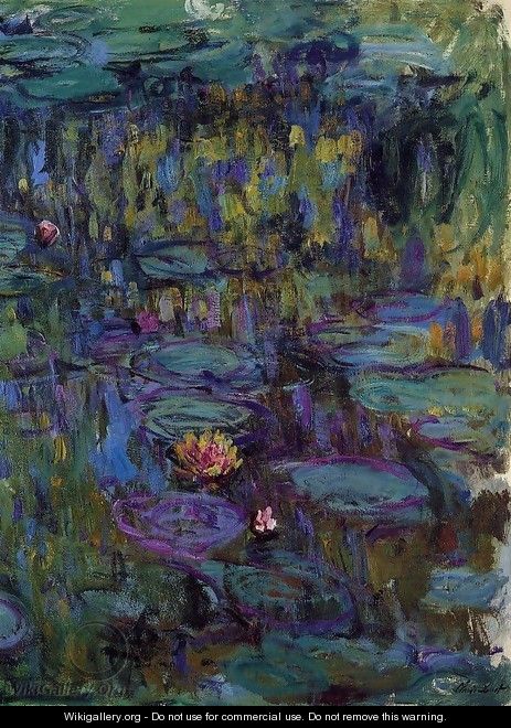 Water-Lilies8 1914-1917 - Claude Oscar Monet