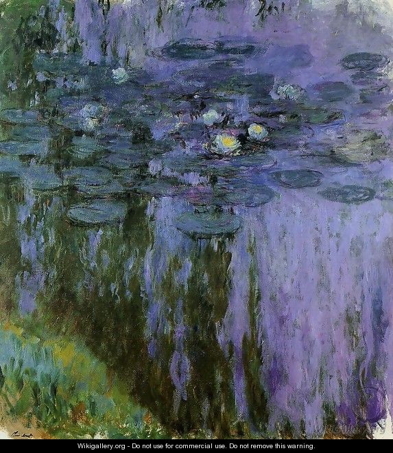 Water-Lilies5 1916-1919 - Claude Oscar Monet
