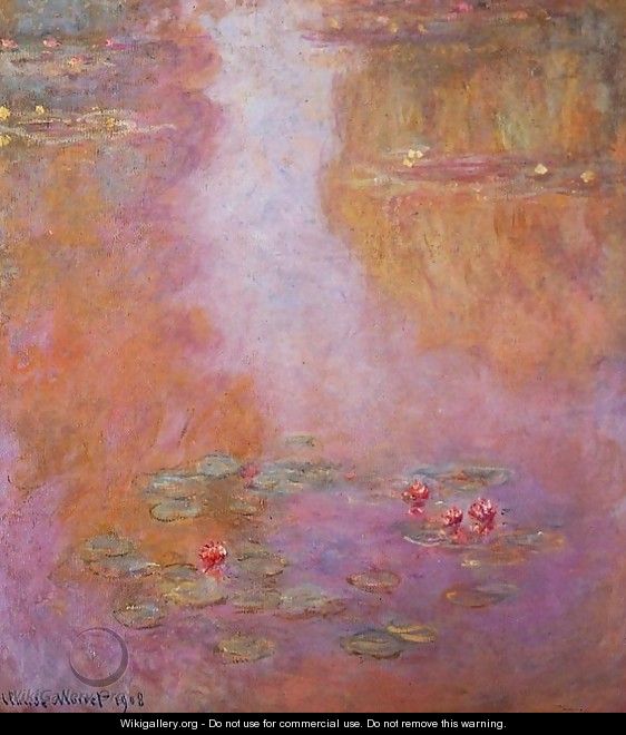 Water-Lilies5 1908 - Claude Oscar Monet