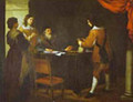 The Prodigal Son Receiving His Portion Of Inheritance 1660s - Bartolome Esteban Murillo