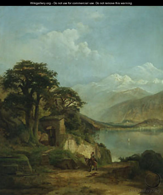 Lake Como 1867 - Thomas Moran