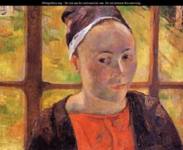 Portrait of a Woman (Marie Lagadu) 1888 - Paul Gauguin