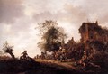 Travellers at a Country Inn 1645 - Adriaen Jansz. Van Ostade