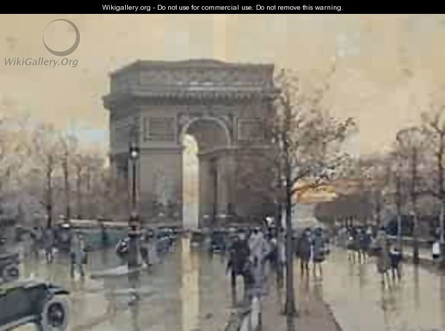 The Arc de Triomphe Paris - Eleanor Fortescue-Brickdale