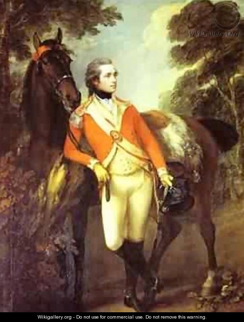 Portrait Of John Hayes St Leger 1782 - Thomas Gainsborough