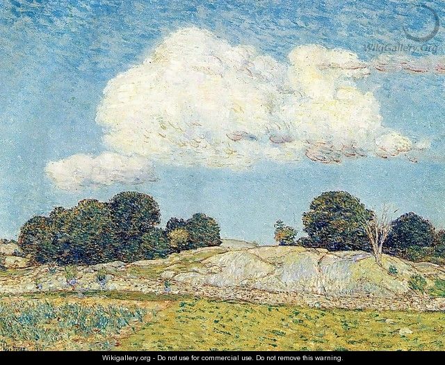 Dragon Cloud, Old Lyme - Frederick Childe Hassam