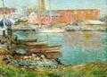 The Red Mill, Cos Cob - Frederick Childe Hassam