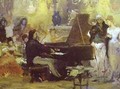 Chopin Performing In The Guest Hall 1887 - Henryk Hector Siemiradzki