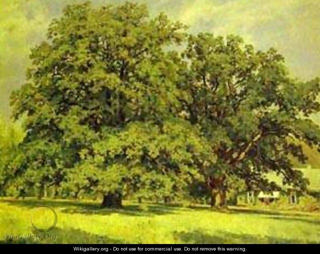 The Mordvinovo Oaks 1891 - Ivan Shishkin