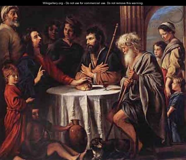 The Supper at Emmaus 1645 - Louis Le Nain