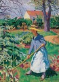 Woman in the Garden 1912 - Robert King