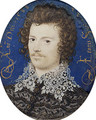Portrait of a Young Man Probably Robert Devereux Second Earl of Essex 1588 - Nicholas Hilliard