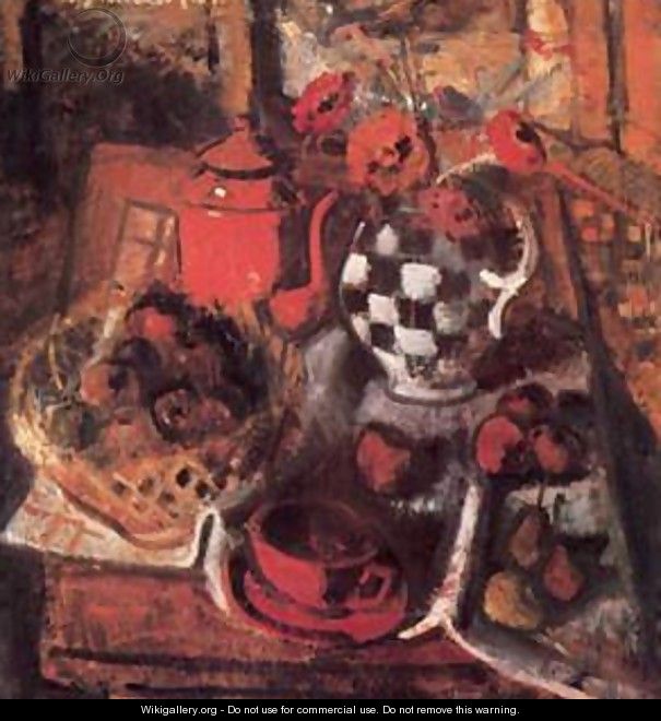 Red Still-life 1956 - Karl Briullov