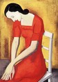 Woman in Red 1933 - George Loftus Noyes