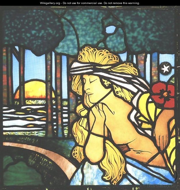 Stained Glass Window 1897 - Margit Graber