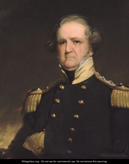 General Winfield Scott 1855 - Robert Walter Weir