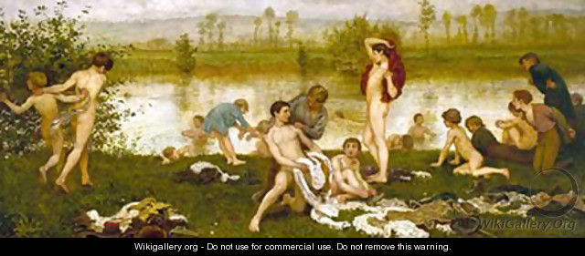The Bathers 1865 1868 - Frederick Walker