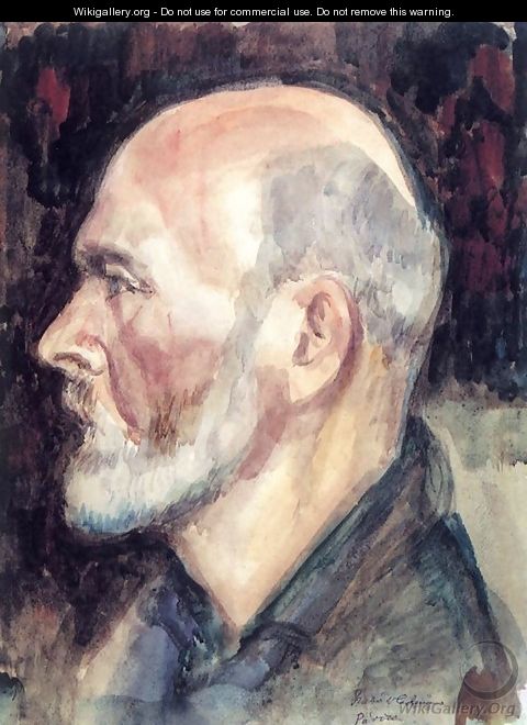 Self portrait 1960 - Vilmos Huszar