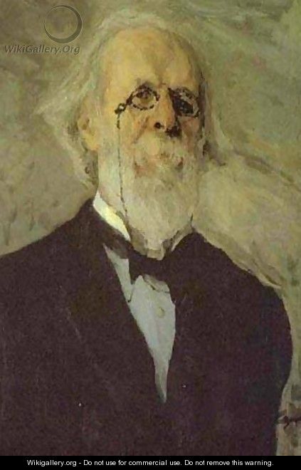 Portrait Of Dmitry Stasov 1908 - Valentin Aleksandrovich Serov