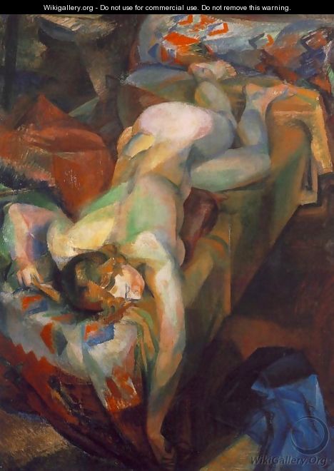 Reclining Nude 1921 - Hugo Scheiber