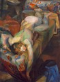 Reclining Nude 1921 - Hugo Scheiber