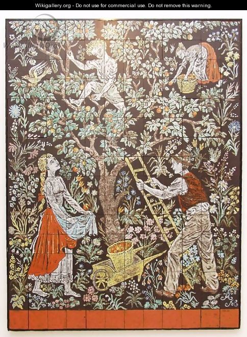 Picking Apples 1952 - Mihaly Kovacs