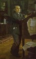 Portrait Of The Composer Alexander Serov 1888-89 - Valentin Aleksandrovich Serov